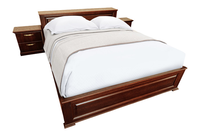Кровать двухспальная «АРГУС» из массива дуба